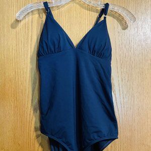 Athleta One Piece Swimsuit Navy Size S